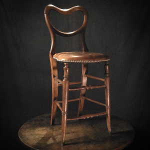 A Late-Victorian Child’s Highchair