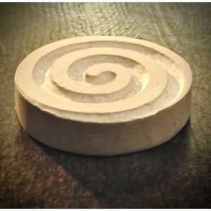 Portland Stone – A Carved Sacred Spiral