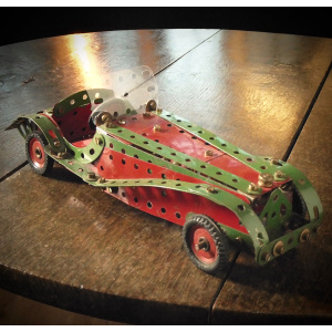 A Vintage Meccano Sports Car