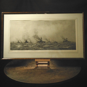 William Lionel Wyllie, R.A. (British 1851 – 1931). ‘The Surrender of the German Fleet November 1918’