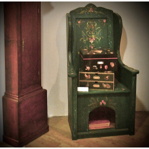 A Beautifully Painted Shepherds’ Chair