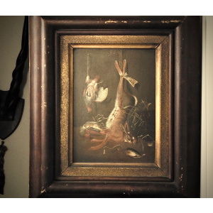 Hanging Game: Oil on Panel