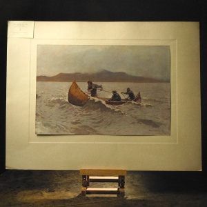 Prints by Frederic Remington - The Howl of the Weather